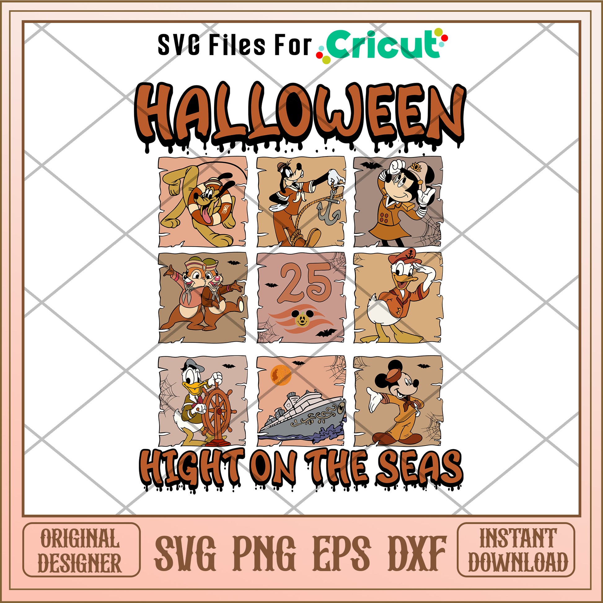 Mickey halloween  hight on the seas svg
