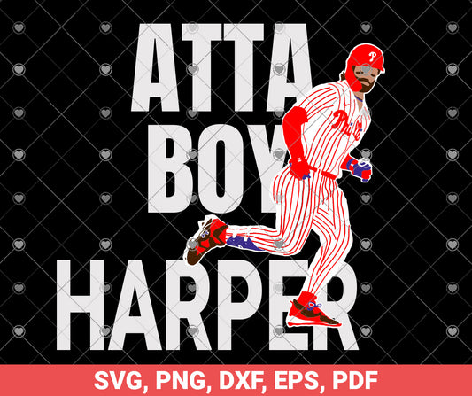 Atta Boy Harper SVG