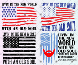 Living In The New World With An Old Soul svg