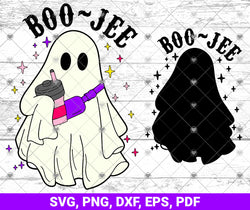 Boo Jee Ghost SVG
