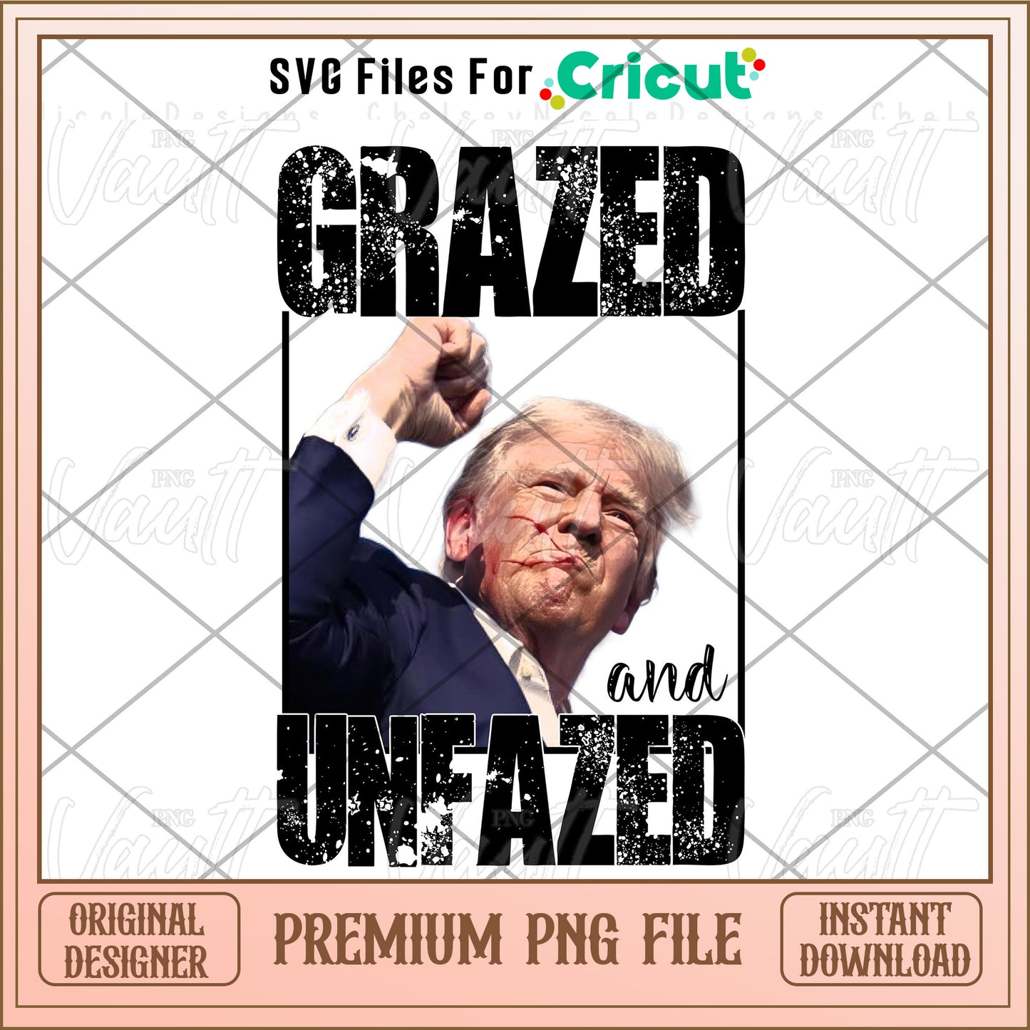 Trump 2024 grazed and unfazed PNG