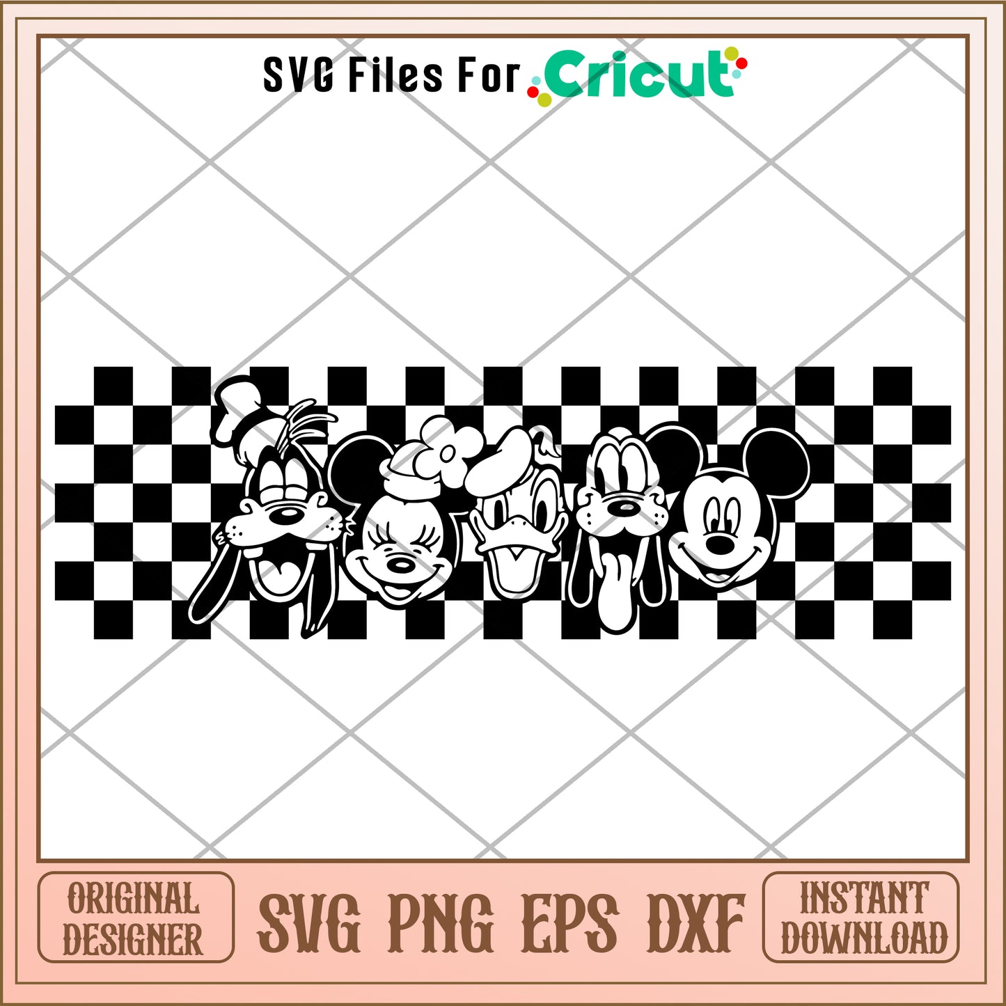 Disney Imickey head SVG design
