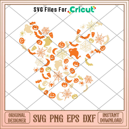 mickey mouse halloween svg, Disney characters svg, Digital Download