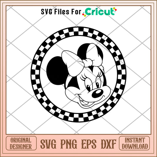 Disney Minnie mouse SVG design