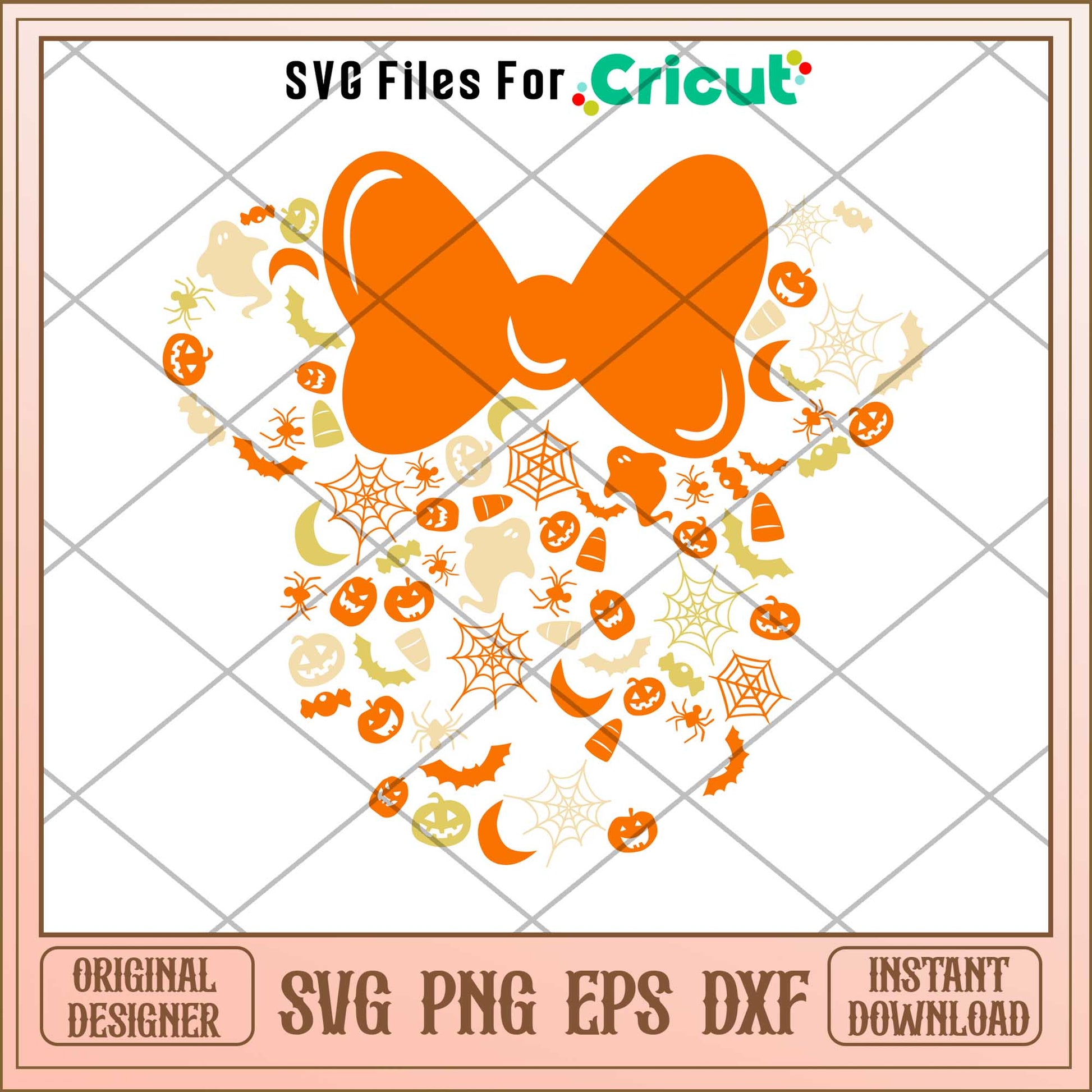 minnie mouse halloween svg, Disney characters svg, Digital Download 