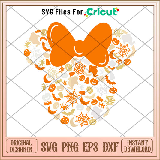 minnie mouse halloween svg, Disney characters svg, Digital Download