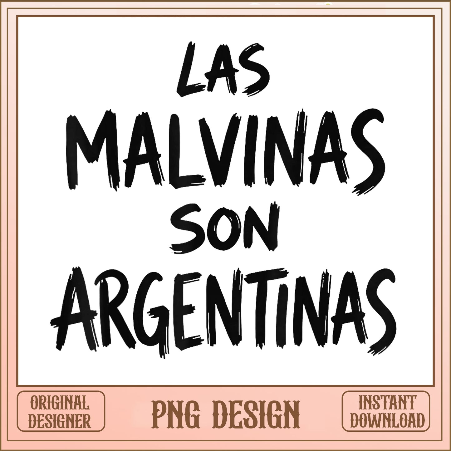 Las Malvinas Son Argentinas PNG, Argentina Quote PNG, Patriotic PNG