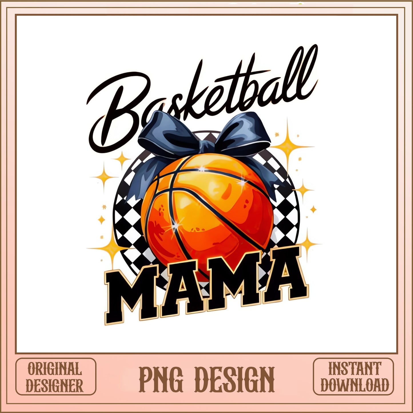 Basketball Mama PNG, Sports Mom Shirt Design, Basketball PNG
