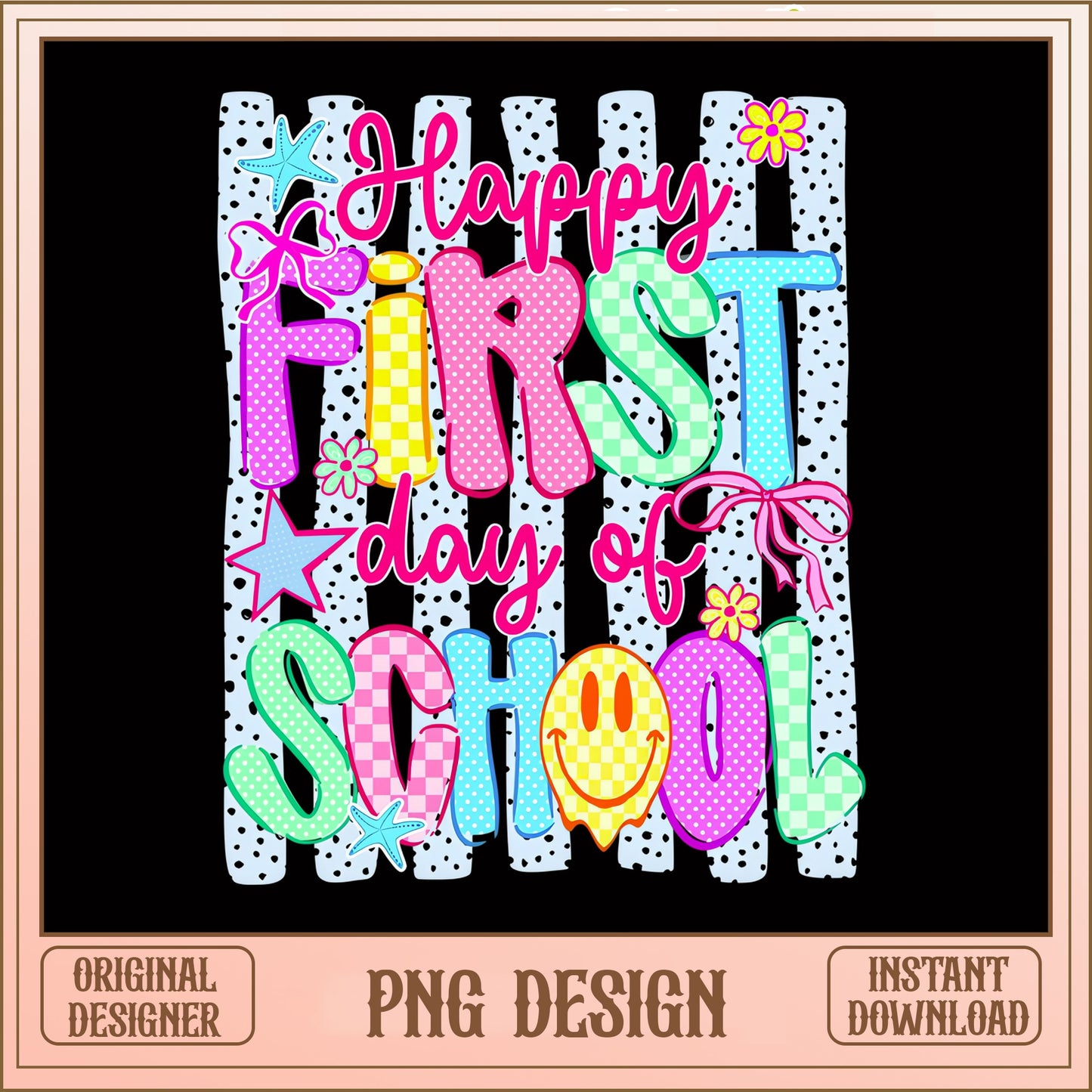 Happy First Day Of School PNG, Back To School PNG, Teacher PNG