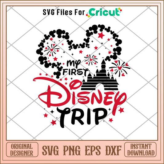 Mickey my first disney trip SVG design