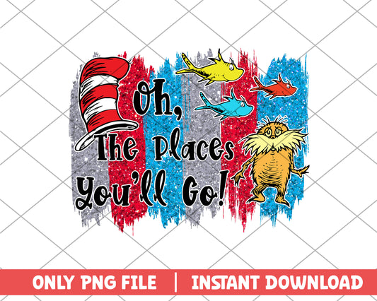 oh the places svg 