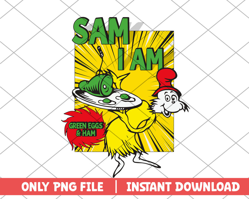 sam I am dr.seuss png – svg files for cricut