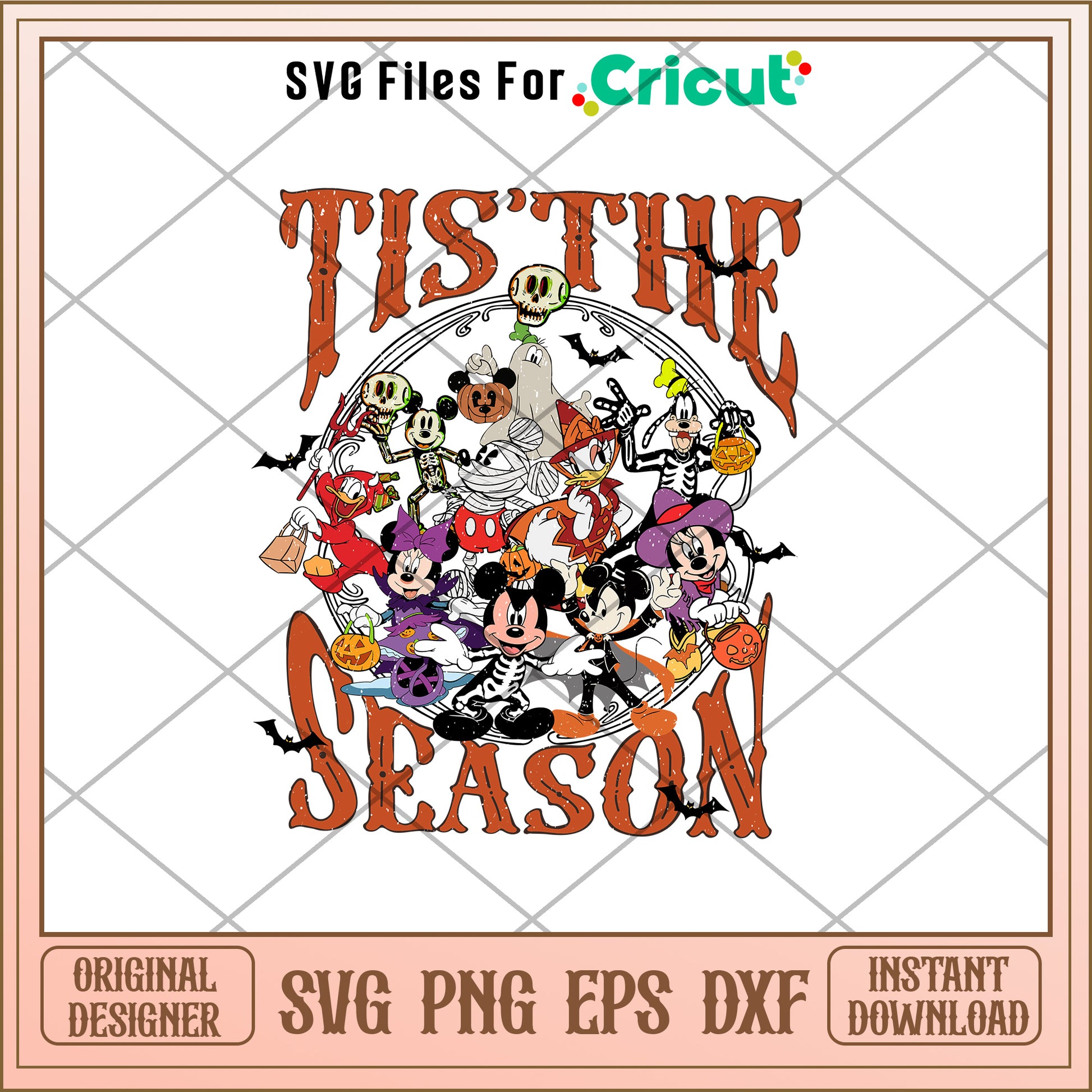 Mickey tis the season halloween svg