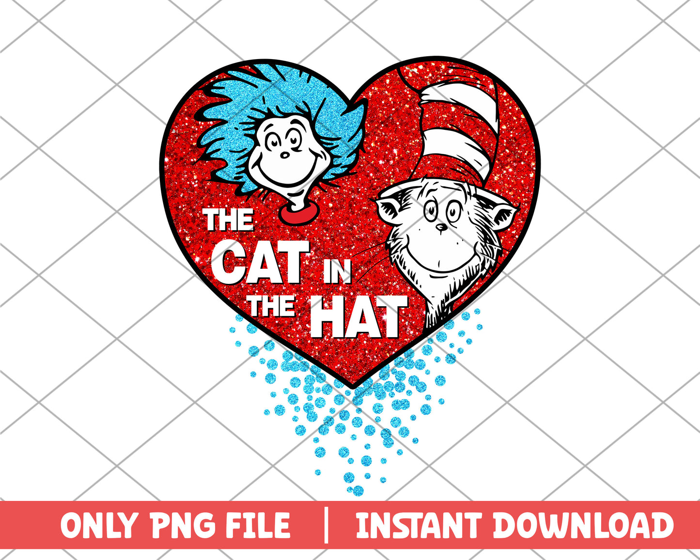 the cat in the hat png