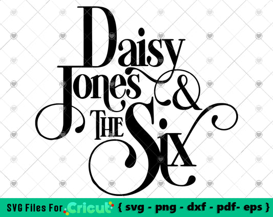 Daisy Jones & the Six logo svg