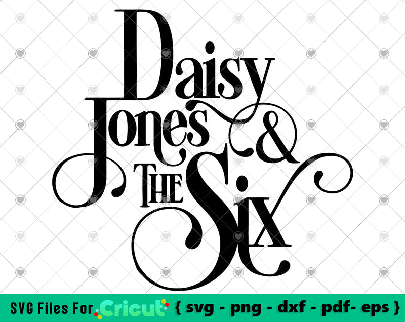 Daisy Jones & the Six logo svg