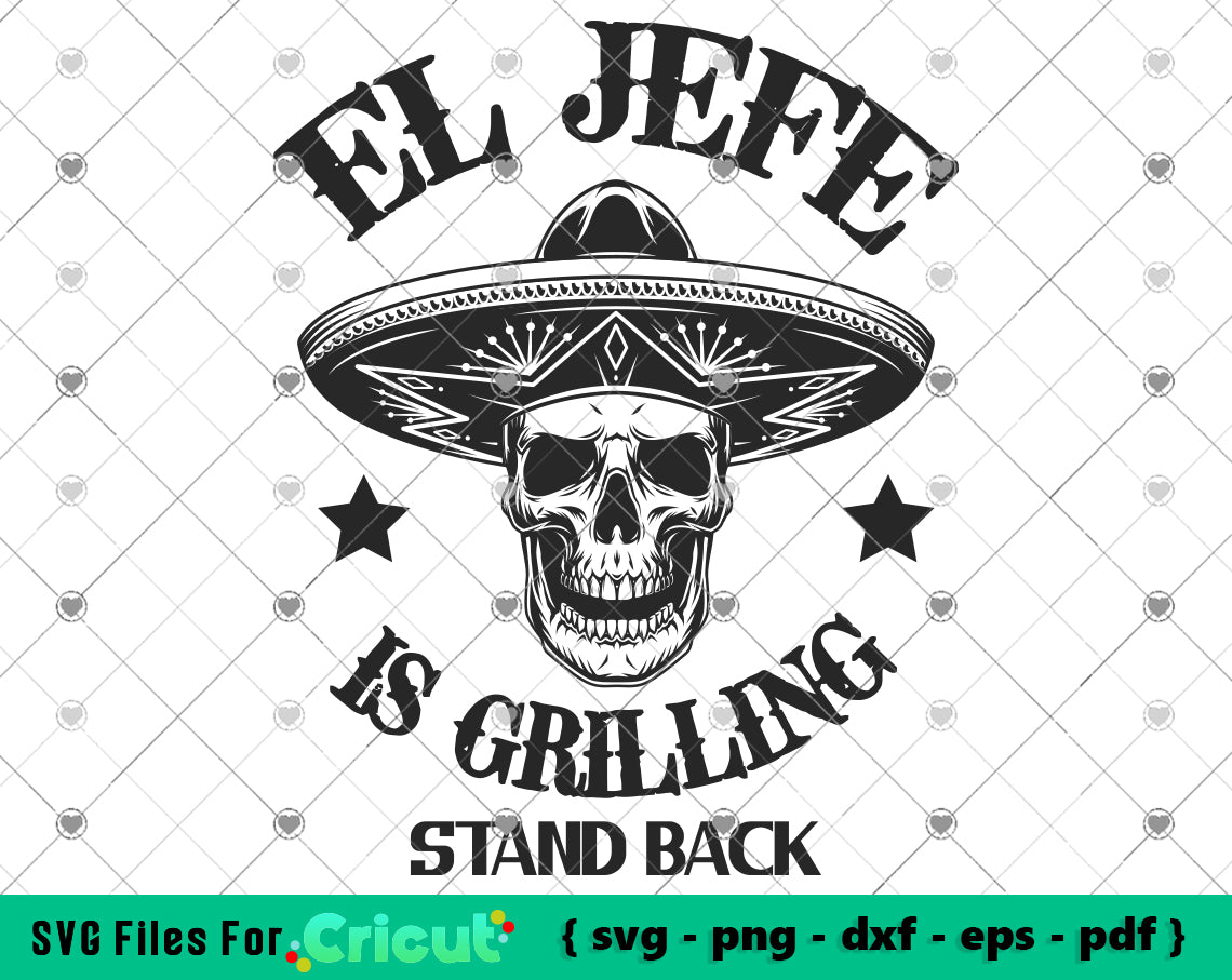 El Jefe Is Grilling Stand Back