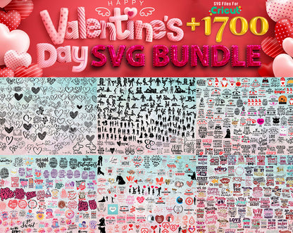 valentines svg bundle