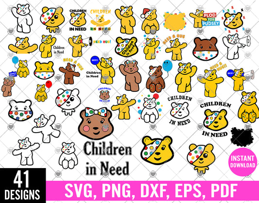 Children in Need Svg 