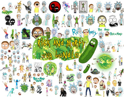 Rick and Morty SVG bundle