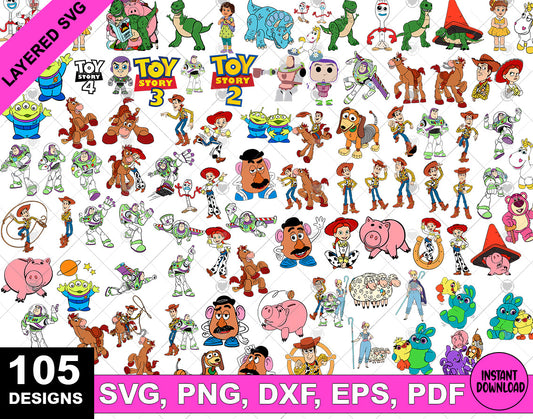 Toy Story SVG Bundle