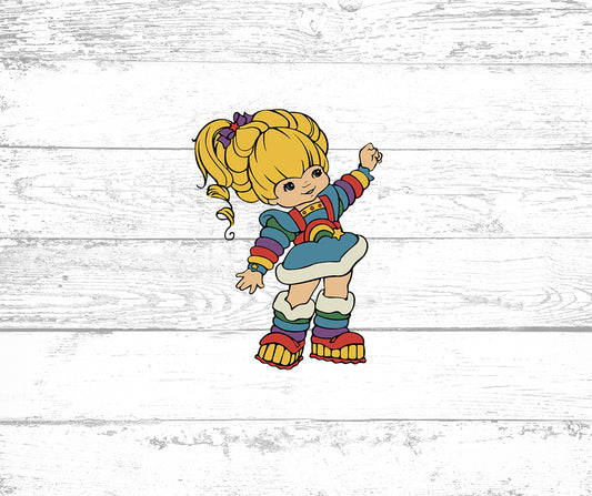 Rainbow Brite SVG