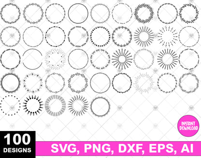 Wreath Svg Bundle