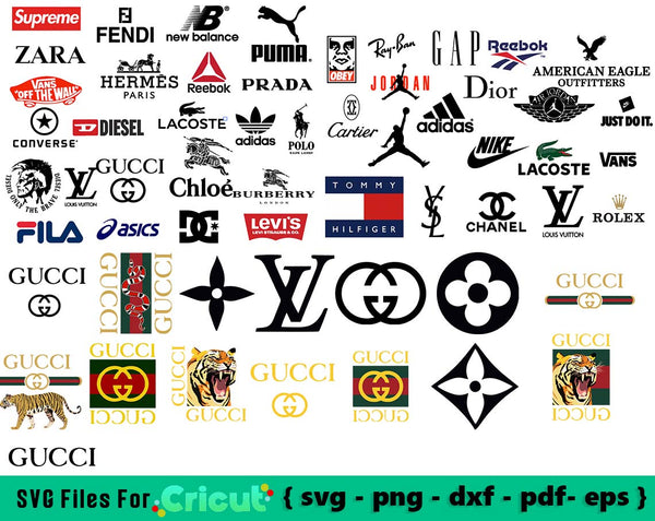 Brands Logo Bundle SVG files for cricut