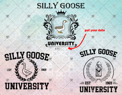 Silly Goose University svg bundle