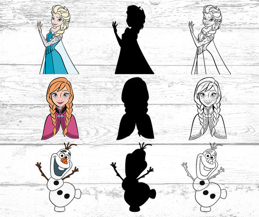 frozen svg