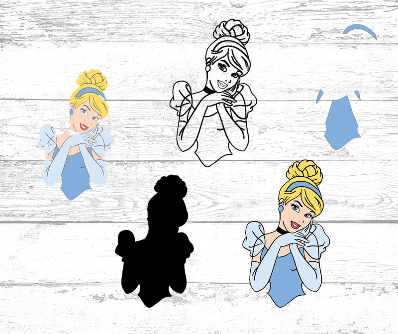 Disney Princess SVG