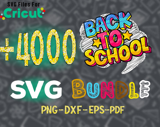 Back To School SVG Bundle