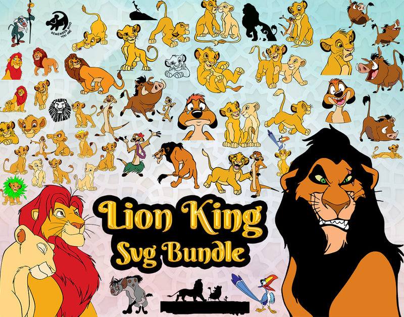 Lion King SVG bundle