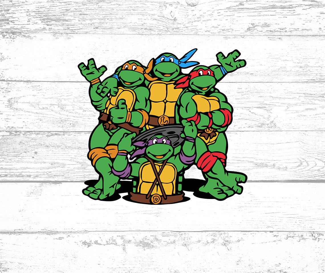 ninja turtles svg