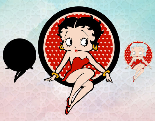 Betty Boop SVG