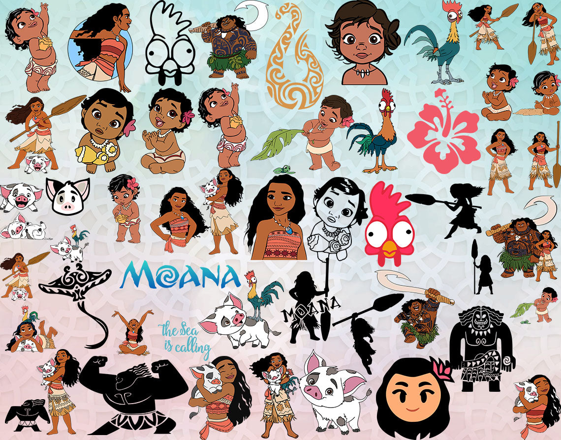 Moana SVG Bundle