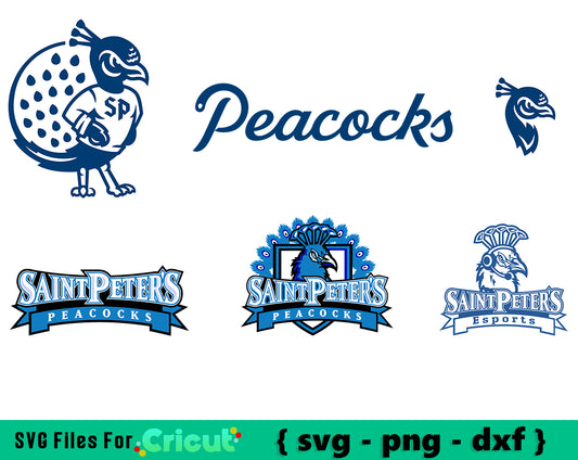 Saint Peter's Peacocks svg